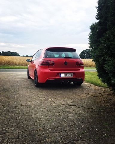 Gebraucht VW Golf VI 369 PS (271 kW) 2010 Rot metallic Kleinwagen