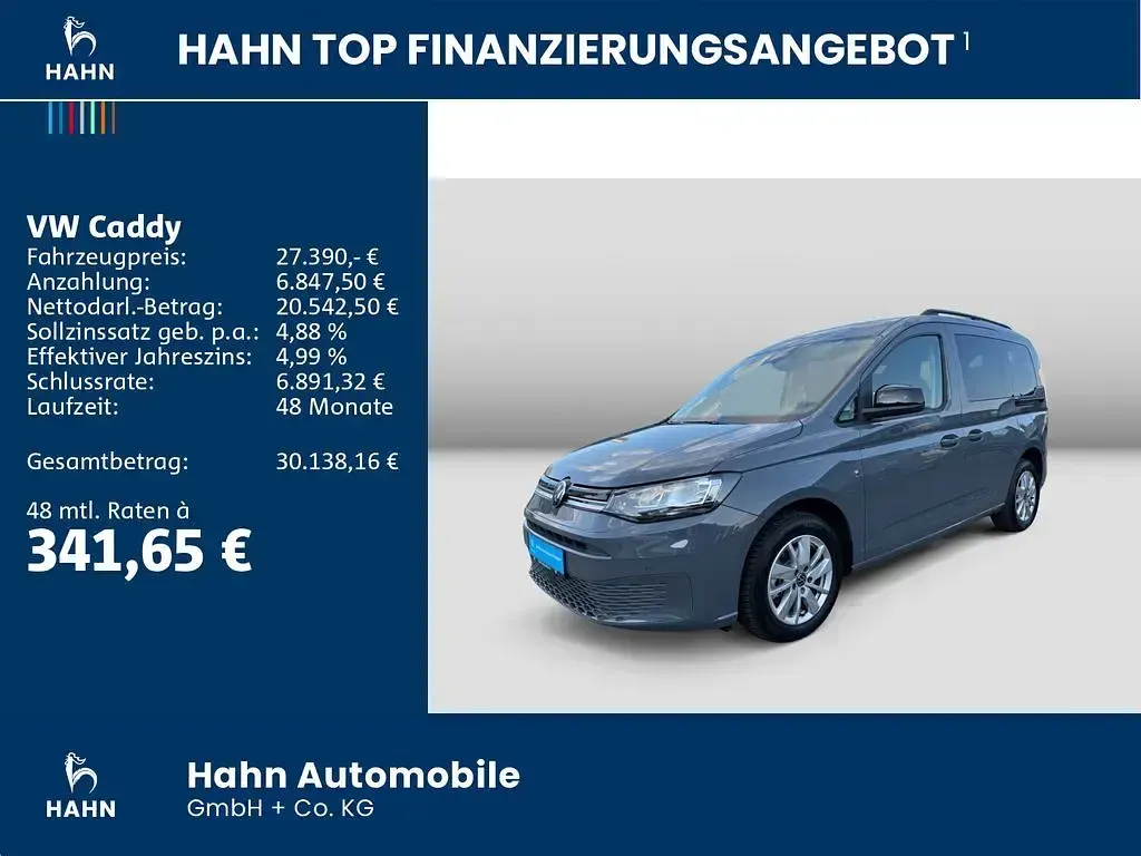 Gebraucht VW Caddy Life 116 PS (85 kW) 2024 Grau Van / Kleinbus