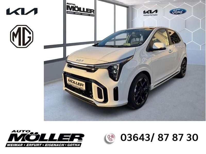 Weiss Neu 2025 Kia Picanto GT-Line Kleinwagen | 19.685 € (Fairer Preis) - Bild 1/4