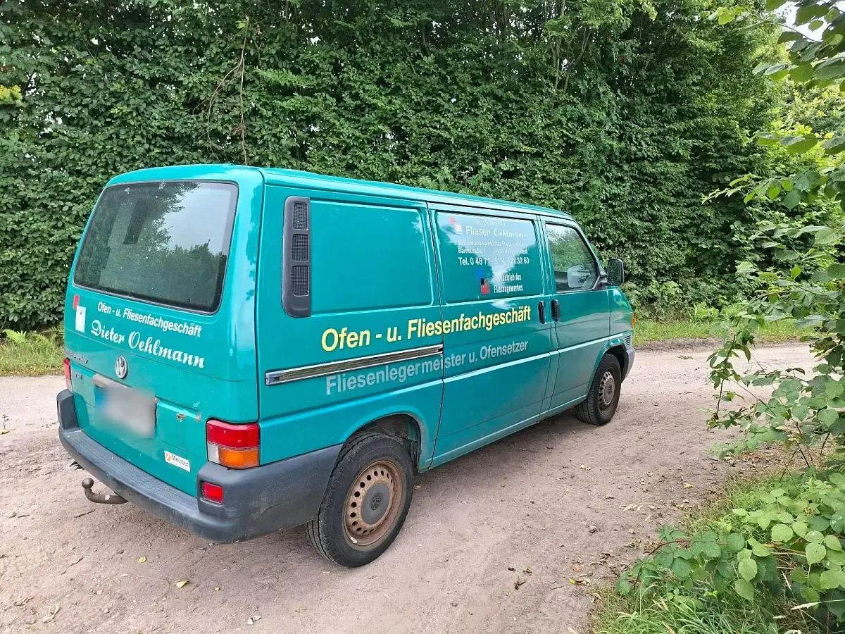 Gebraucht VW T4 88 PS (64 kW) 2003 Grün Van