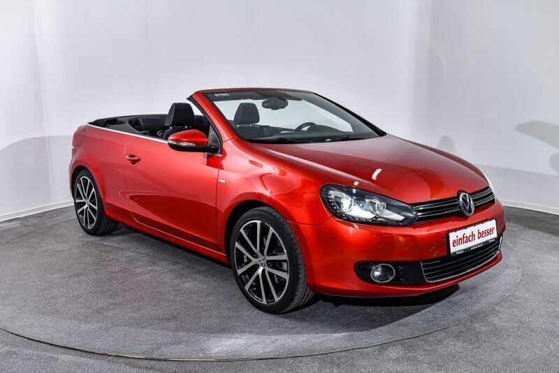 Gebraucht VW Golf Cabriolet Cup 105 PS (77 kW) 2015 Sunset red metallic Cabrio