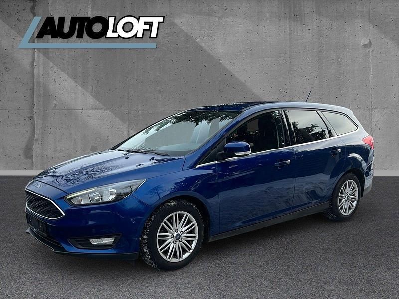 Gebraucht Ford Focus 125 PS (91 kW) 2017 Blau Kombi
