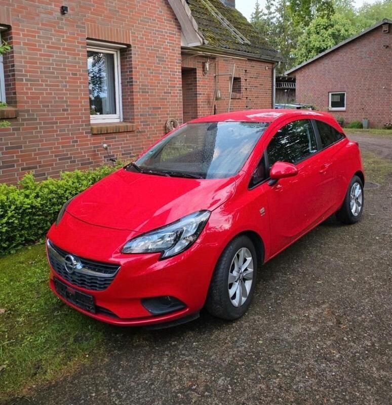 Rot Gebraucht 2016 Opel Corsa Kleinwagen | 4.199 € (Guter Preis) - Bild 1/4