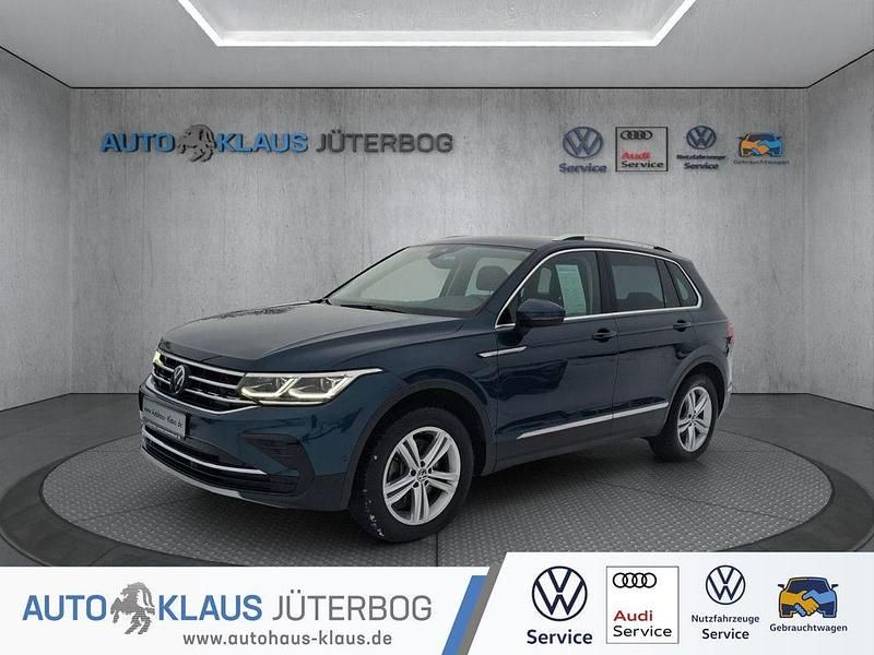 Blau Gebraucht 2023 VW Tiguan Elegance SUV | 35.950 € (Etwas zu teuer) - Bild 1/4