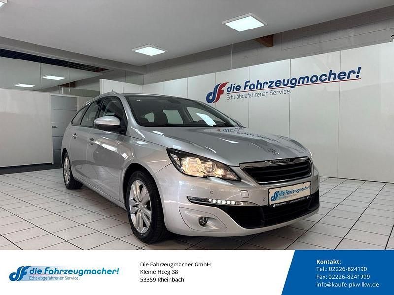 Lackierung aluminiumgrau/meta Gebraucht 2015 Peugeot 308 SW Business-Line Kombi | 6.788 € - Bild 1/4