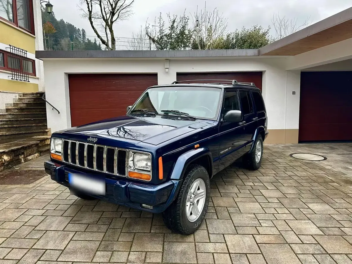 Brugt Jeep Cherokee Limited 184 HK (135 kW) 2000 Blå SUV