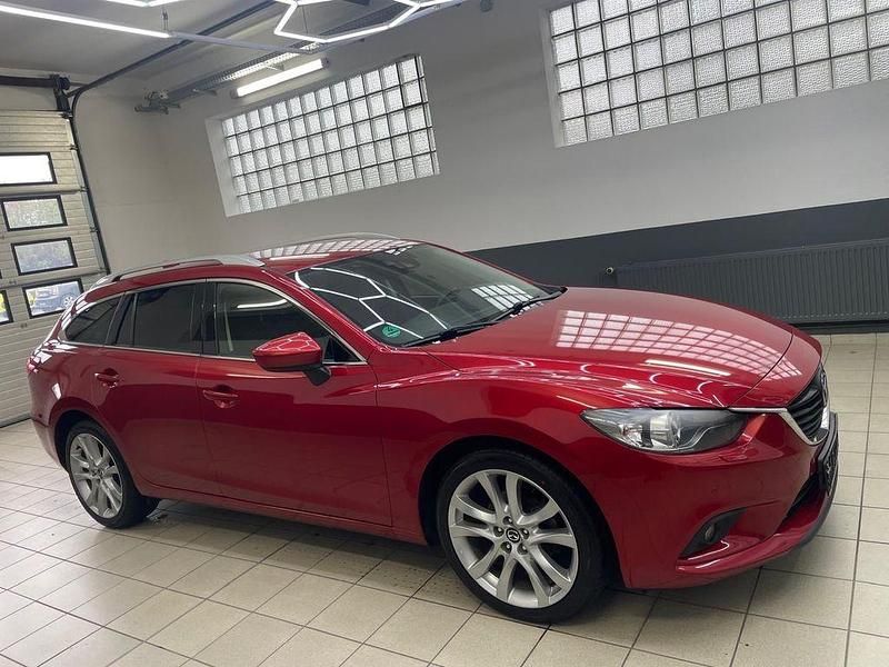 Rot Gebraucht 2015 Mazda 6 Sports-Line Kombi | 6.800 € (Guter Preis) - Bild 1/4