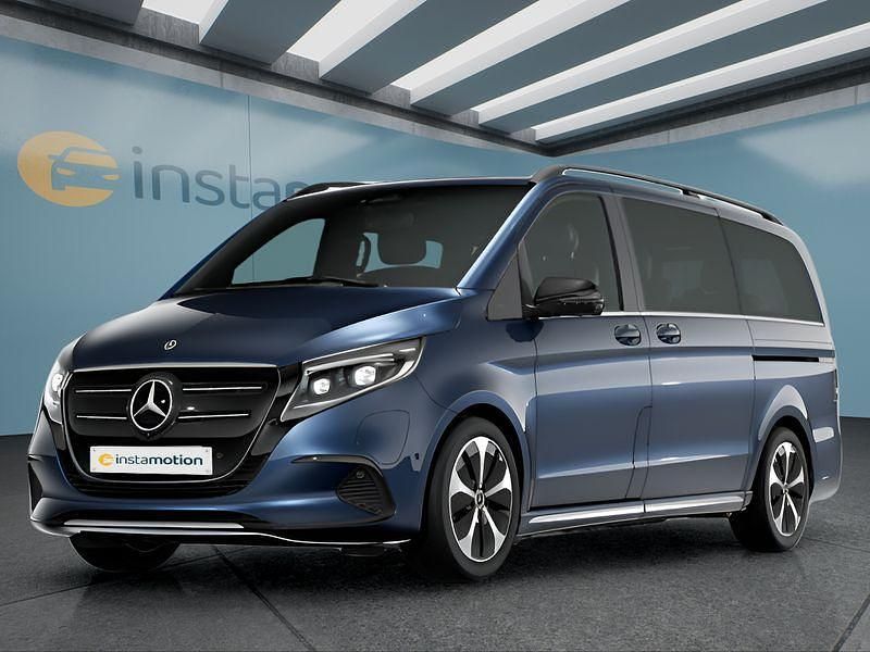 Blau Gebraucht 2024 Mercedes EQV300 Van / Kleinbus | 63.999 € - Bild 1/4