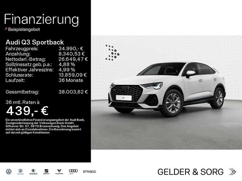 Gebraucht Audi Q3 S-Line 200 PS (147 kW) 2023 Ibisweiß SUV