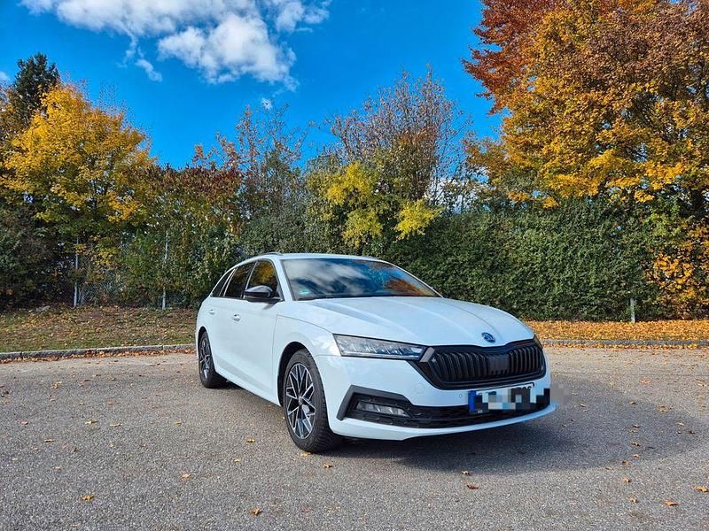 Weiß Gebraucht 2021 Skoda Octavia Style Kombi | 20.499 € (Guter Preis) - Bild 1/4