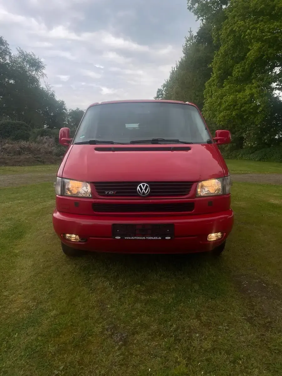 Używany VW T4 151 KM (111 kW) 1999 Czerwony Van