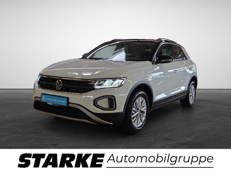 Gebraucht VW T-Roc Life 116 PS (85 kW) 2025 Weiß SUV