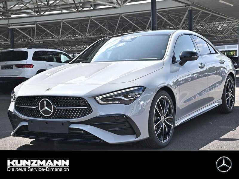 Manufaktur alpingrau unilack Gebraucht 2025 Mercedes CLA200 AMG Coupé | 44.680 € (Teuer) - Bild 1/4
