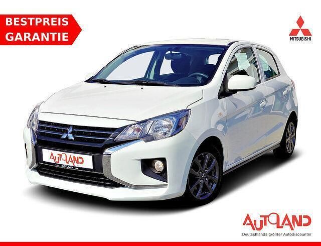 Weiss Gebraucht 2021 Mitsubishi Space Star Kleinwagen | 12.990 € (Teuer) - Bild 1/4