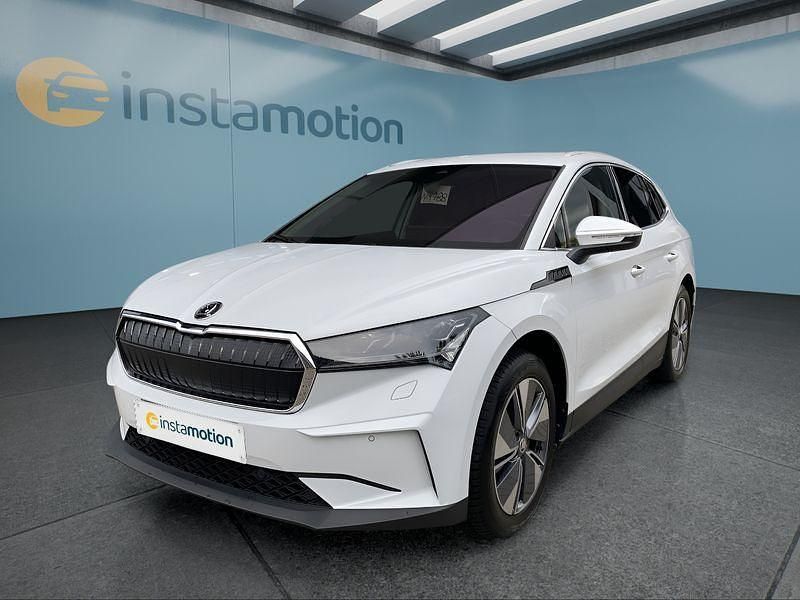 Weiß Gebraucht 2021 Skoda Enyaq iV SUV | 32.749 € (Fairer Preis) - Bild 1/4