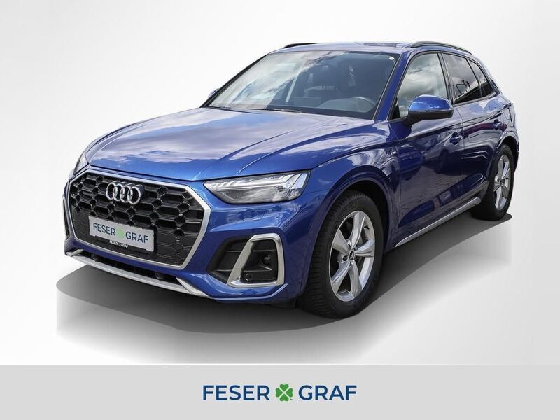 Individuallackierungen audi... Gebraucht 2021 Audi Q5 S-Line SUV | 35.940 € (Fairer Preis) - Bild 1/4