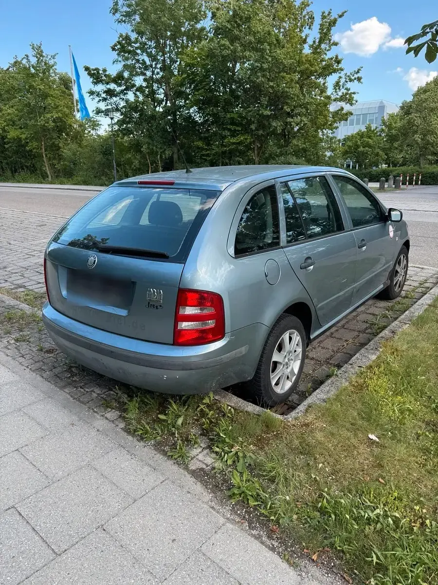 Gebraucht Skoda Fabia 75 PS (55 kW) 2002 Blau Kombi