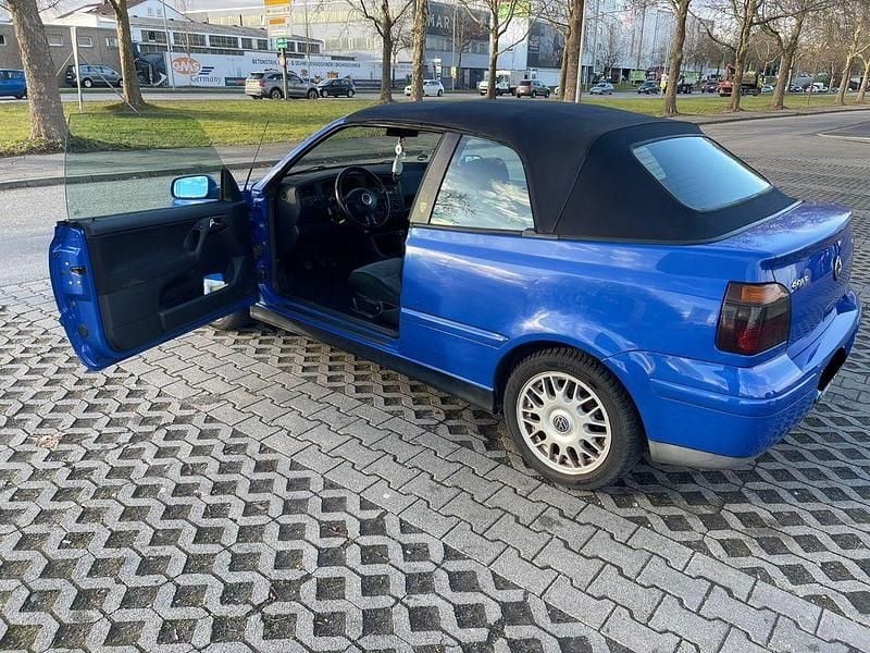 Gebraucht VW Golf Cabriolet Classicline 90 PS (66 kW) 1999 Blau Cabrio
