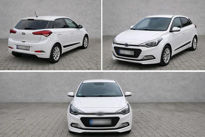 Gebraucht Hyundai i20 84 PS (61 kW) 2017 Weiß Kleinwagen