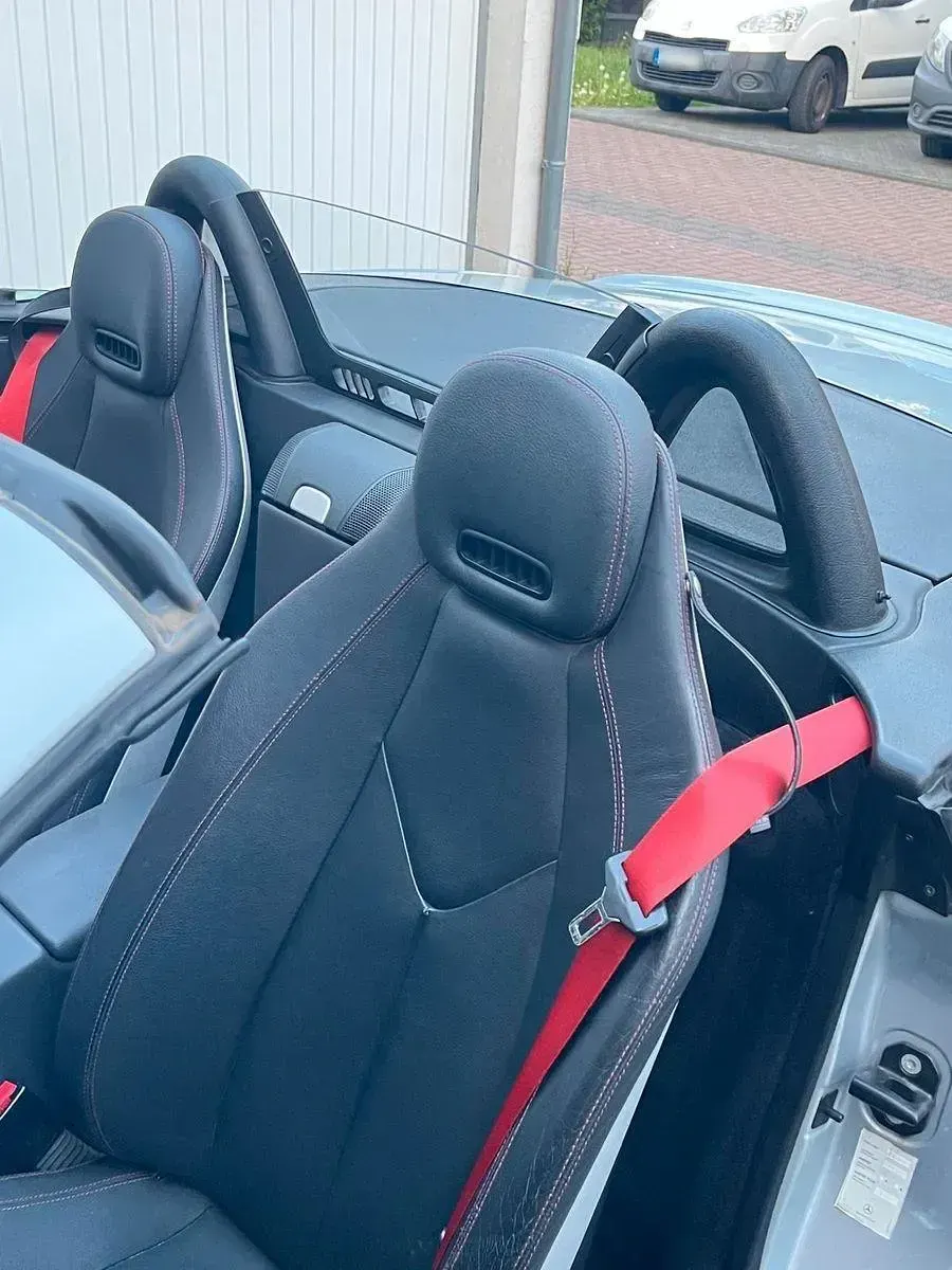 Gebraucht Mercedes SLK200 163 PS (119 kW) 2007 Silber Cabrio