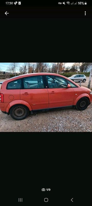 Second-hand Audi A2 S-Line 75 CP (55 kW) 2000 Portocaliu Hatchback