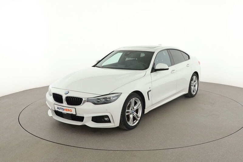 Weiß Gebraucht 2018 BMW 420 Gran Coupé M Sport Coupé | 24.870 € (Etwas zu teuer) - Bild 1/4