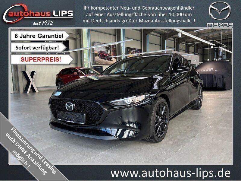 Schwarz Gebraucht 2024 Mazda 3 Homura-Line Limousine | 26.990 € (Teuer) - Bild 1/4