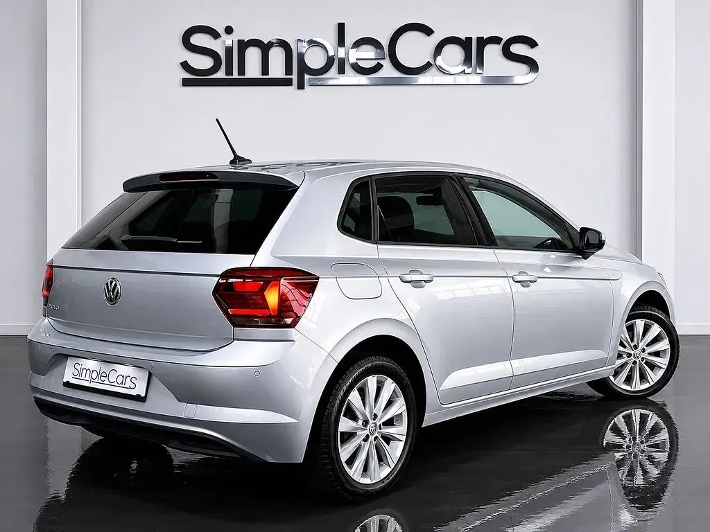 Gebraucht VW Polo Highline 95 PS (69 kW) 2017 Silber Kleinwagen