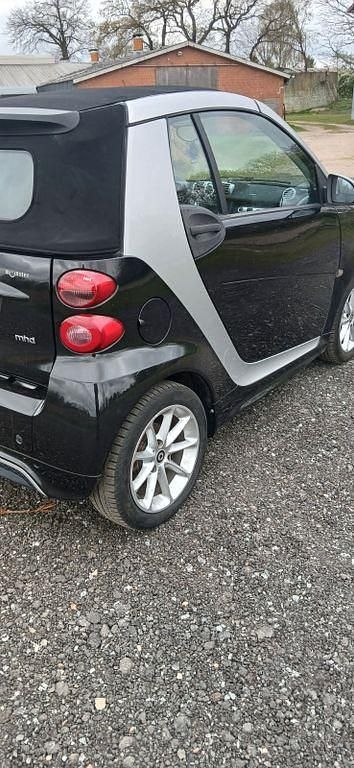 Occasion Smart ForTwo Cabrio Passion 71 ch (52 kW) 2012 Noir Cabriolet