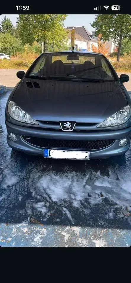 Gebraucht Peugeot 206 CC Tendance 109 PS (80 kW) 2004 Grau Cabrio