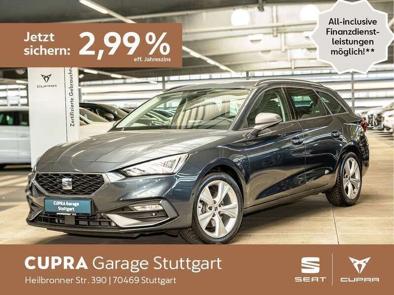 Magnetic grau metallic Gebraucht 2024 Seat Leon FR-Line Kombi | 26.430 € (Superpreis) - Bild 1/4