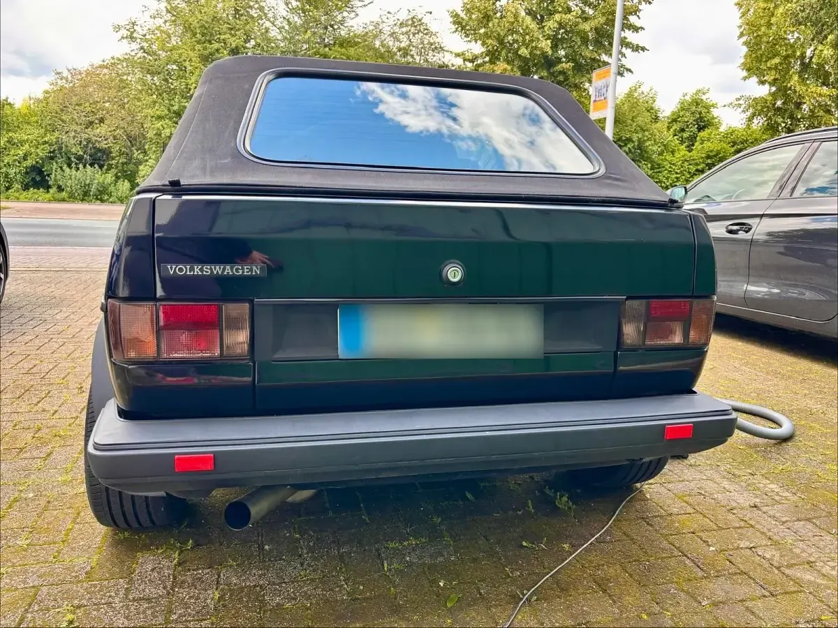 Gebraucht VW Golf Cabriolet 90 PS (66 kW) 1986 Schwarz Cabrio