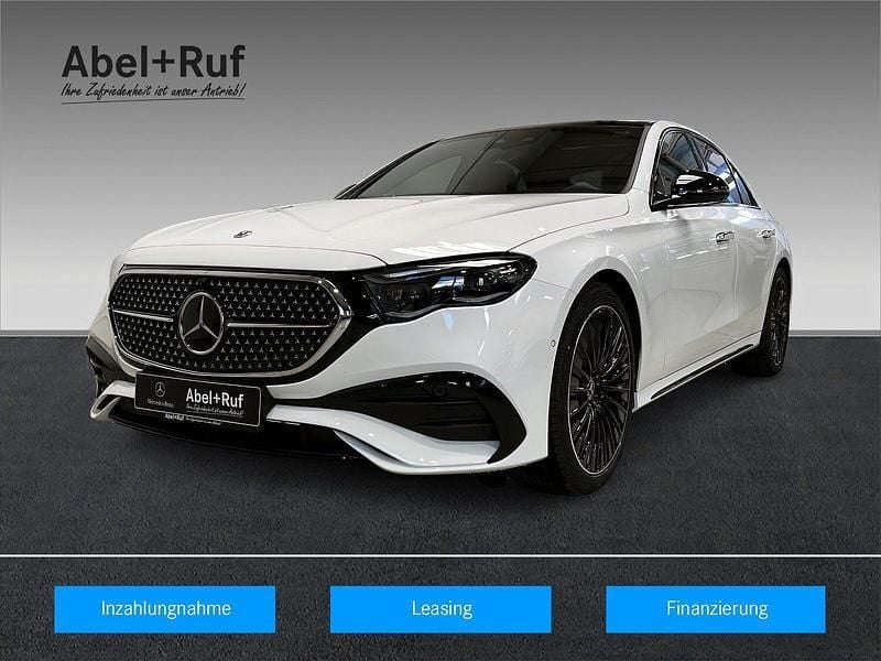 Unilack polarweiß Gebraucht 2025 Mercedes E450 AMG Limousine | 85.469 € (Superpreis) - Bild 1/4