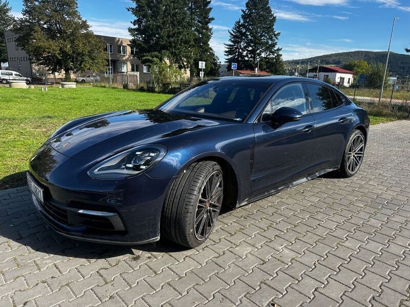 Blau Gebraucht 2017 Porsche Panamera 4S Limousine | 49.500 € - Bild 1/4
