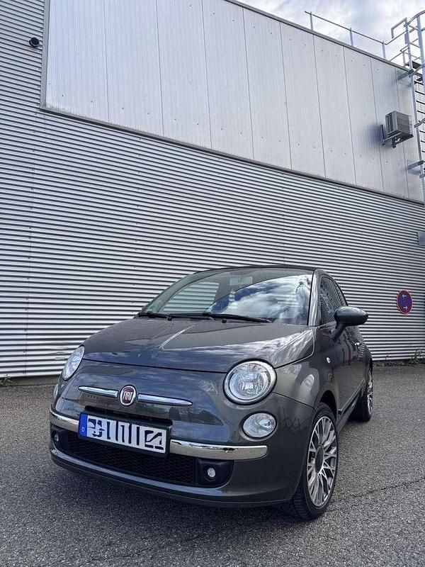 Grau Gebraucht 2012 Fiat 500C Lounge Cabrio | 6.990 € (Fairer Preis) - Bild 1/4