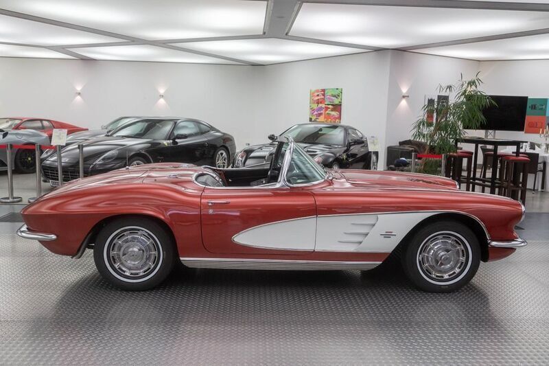 Gebraucht Corvette C1 165 PS (121 kW) 1961 Roman red met  weiss Cabrio