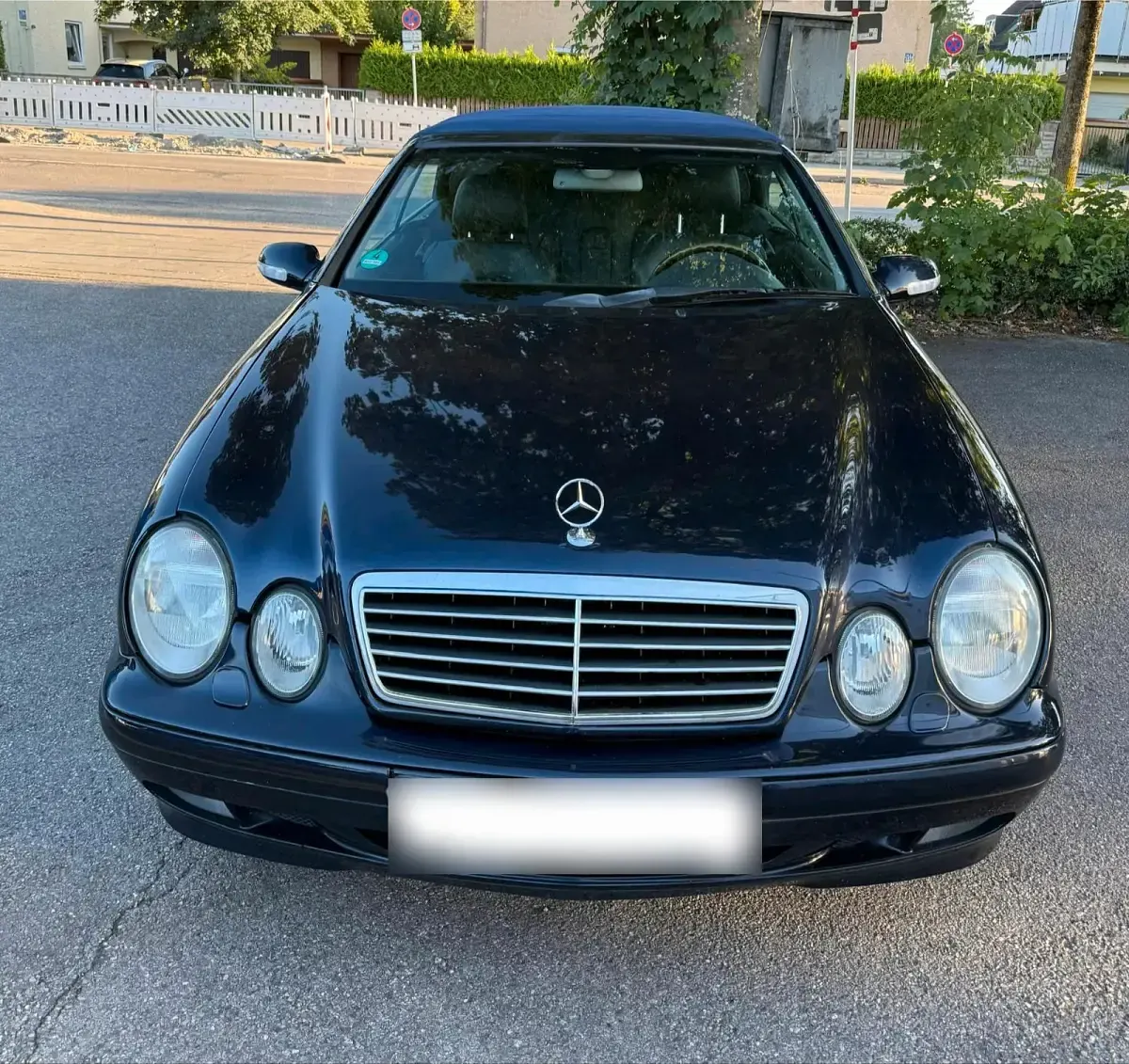 Gebraucht Mercedes CLK230 Avantgarde 197 PS (144 kW) 2002 Blau Cabrio