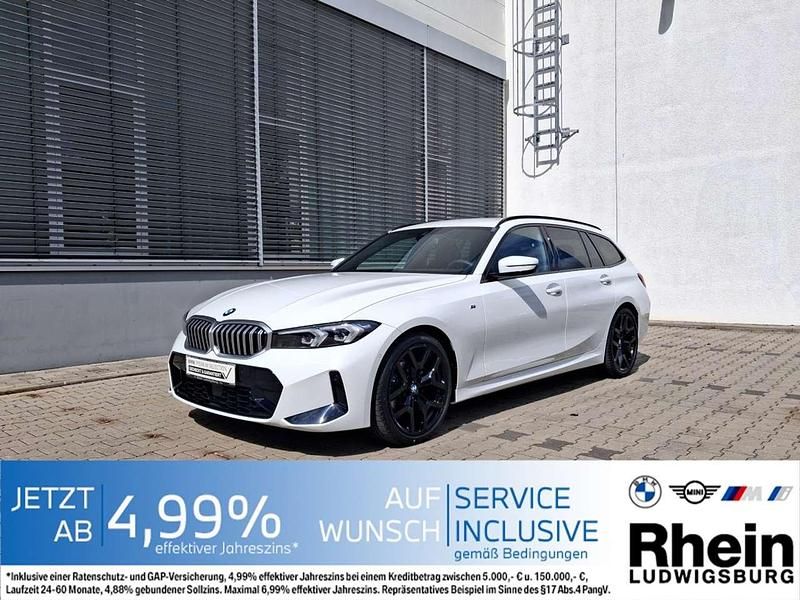 Alpin weiß Gebraucht 2024 BMW 318 M Sport Kombi | 36.590 € (Fairer Preis) - Bild 1/4