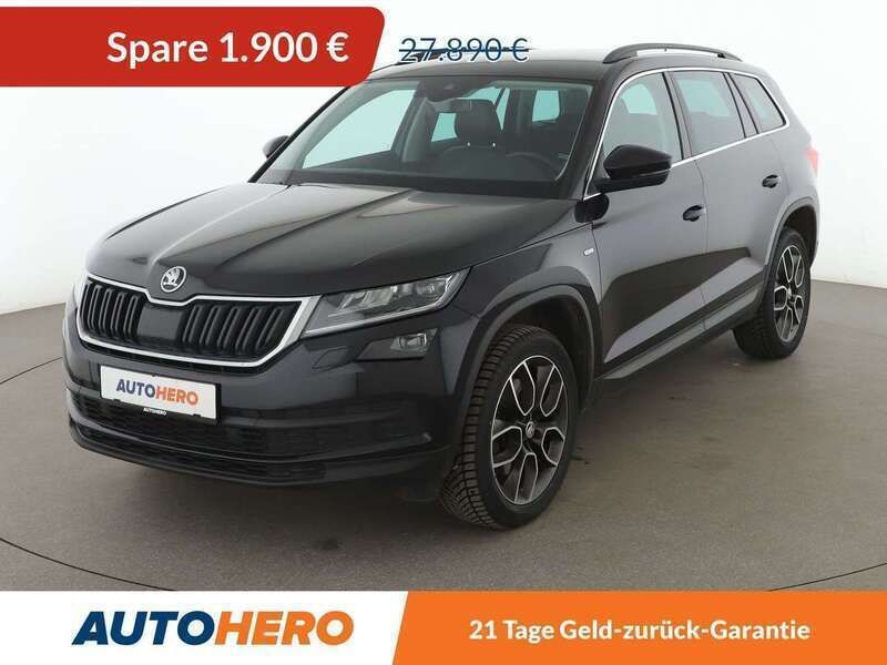 Schwarz Gebraucht 2020 Skoda Kodiaq Ambition SUV | 25.990 € (Superpreis) - Bild 1/3