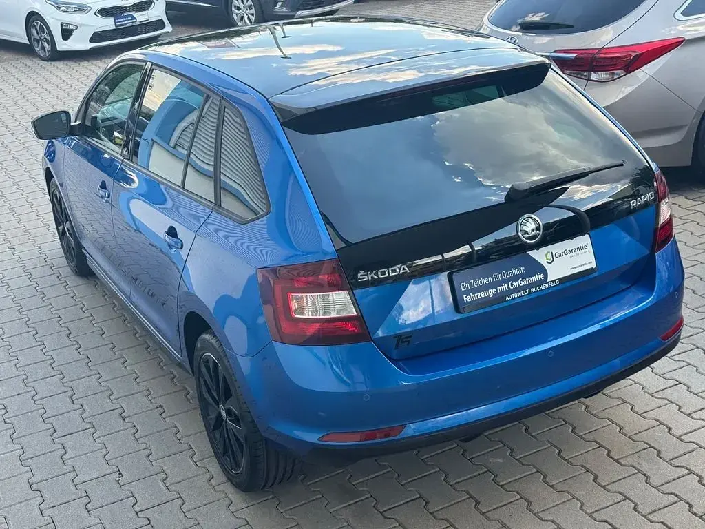 Gebraucht Skoda Rapid Monte Carlo 116 PS (85 kW) 2016 Blau Kleinwagen