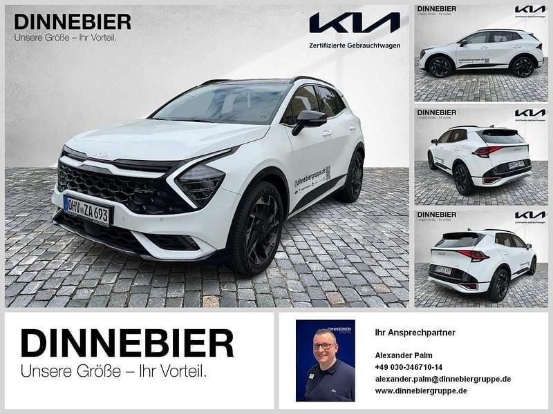 Deluxeweiss met Gebraucht 2025 Kia Sportage GT-Line SUV | 35.890 € (Fairer Preis) - Bild 1/4