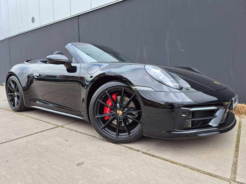 Schwarz Gebraucht 2020 Porsche 992 Cabrio | 116.911 € (Superpreis) - Bild 1/4