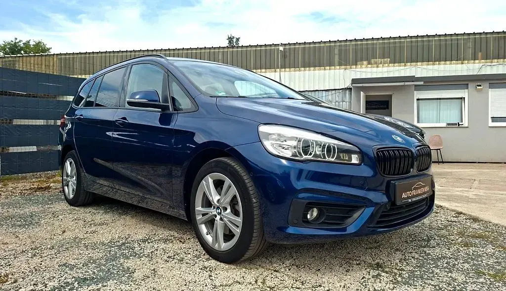 Gebraucht BMW 218 Gran Tourer Advantage 150 PS (110 kW) 2017 Blau Van / Kleinbus