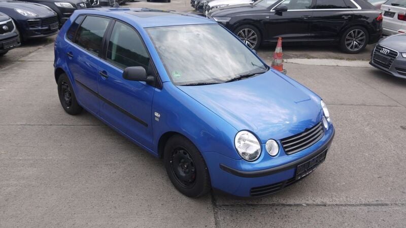 Gebraucht VW Polo Basis 64 PS (47 kW) 2002 Blau Kleinwagen