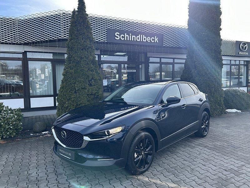 Gebraucht Mazda CX-30 122 PS (89 kW) 2024 Deep crystal blue (metallic) SUV