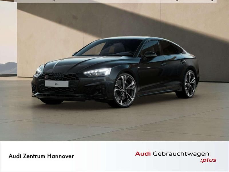 0e mythosschwarz metallic Gebraucht 2023 Audi S5 Competition Limousine | 54.990 € (Etwas zu teuer) - Bild 1/4