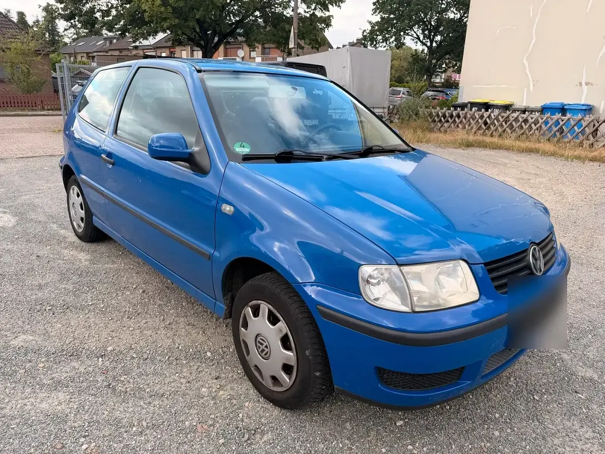 Gebraucht VW Polo 50 PS (36 kW) 2001 Blau Kleinwagen