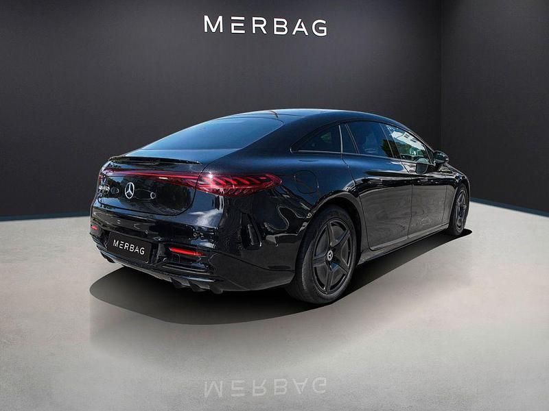 Gebraucht Mercedes EQS450+ AMG line 244 kW (333 PS) 2022 Obsidianschwarz Limousine