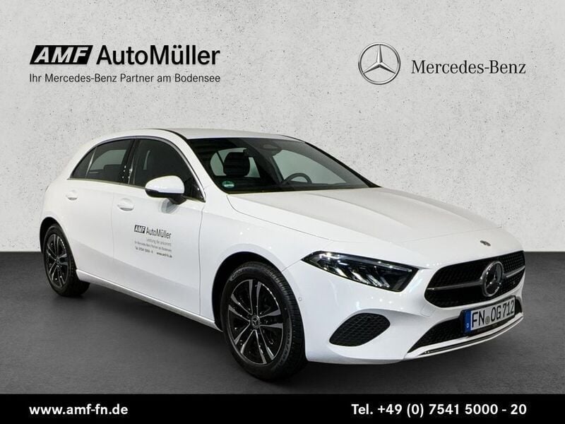Polarweiß Gebraucht 2023 Mercedes A200 Advanced Limousine | 28.900 € (Fairer Preis) - Bild 1/4