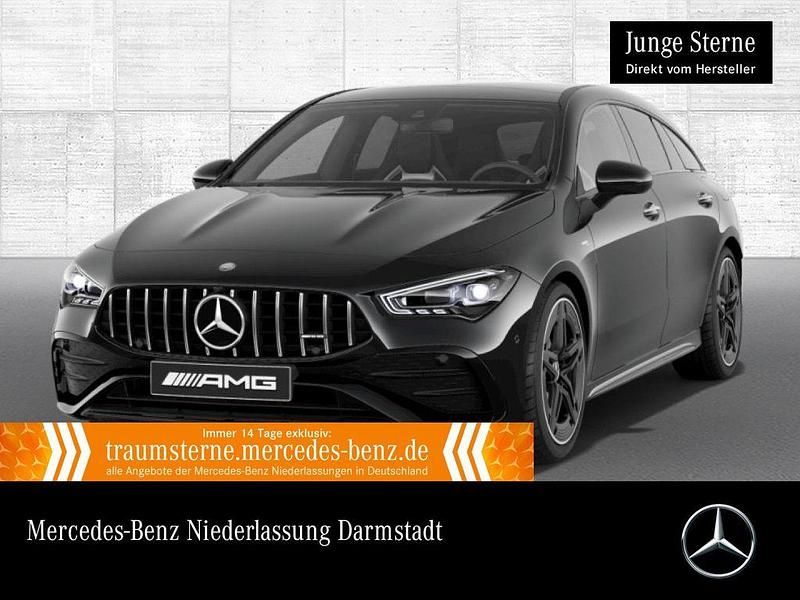Schwarz Gebraucht 2024 Mercedes CLA35 AMG AMG Line Premium Plus Limousine | 49.890 € (Fairer Preis) - Bild 1/3